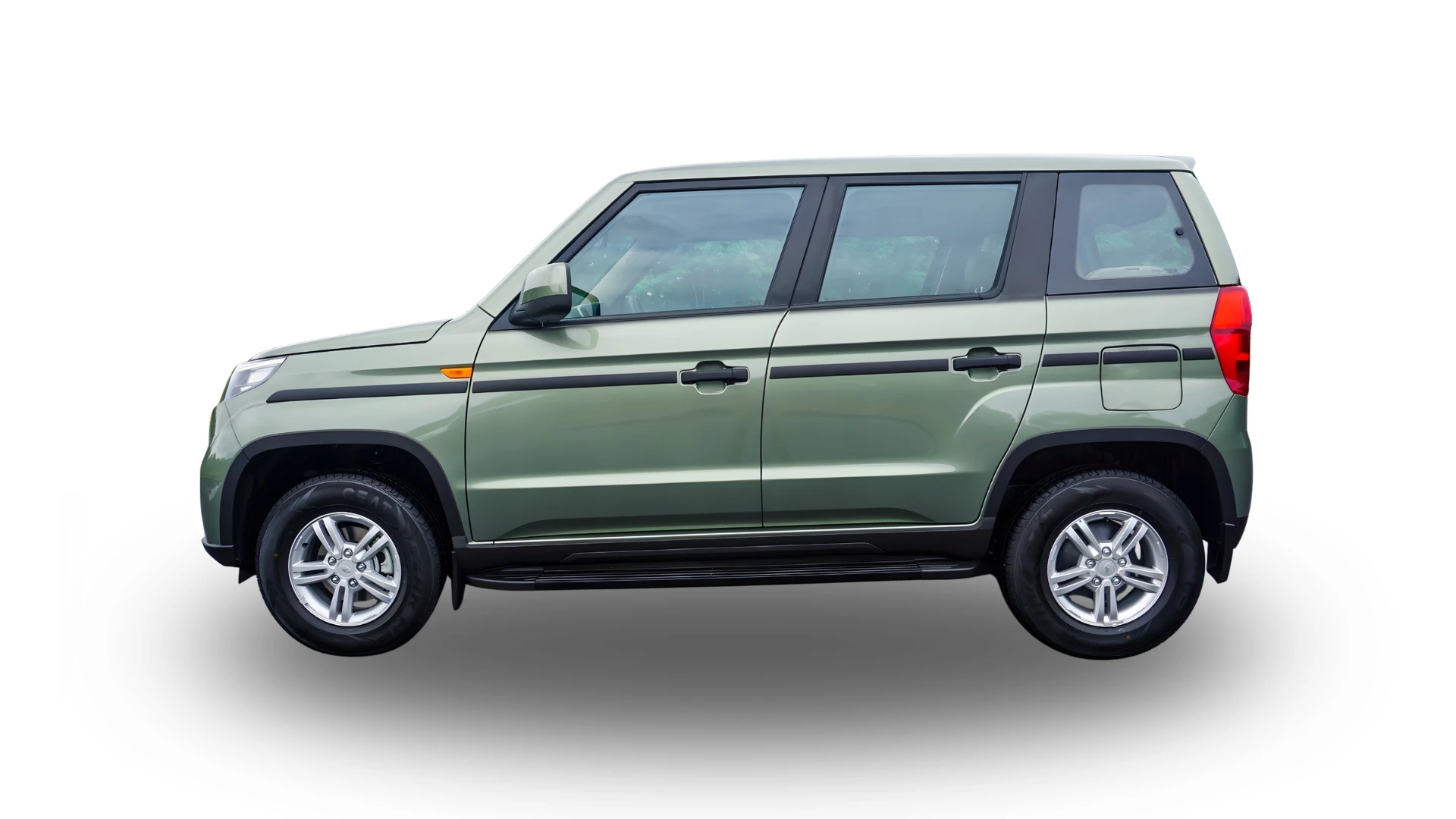 Mahindra Bolero neo left side view.